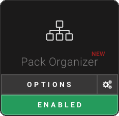 Pack Organizer Mod