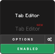 Tab Editor Mod