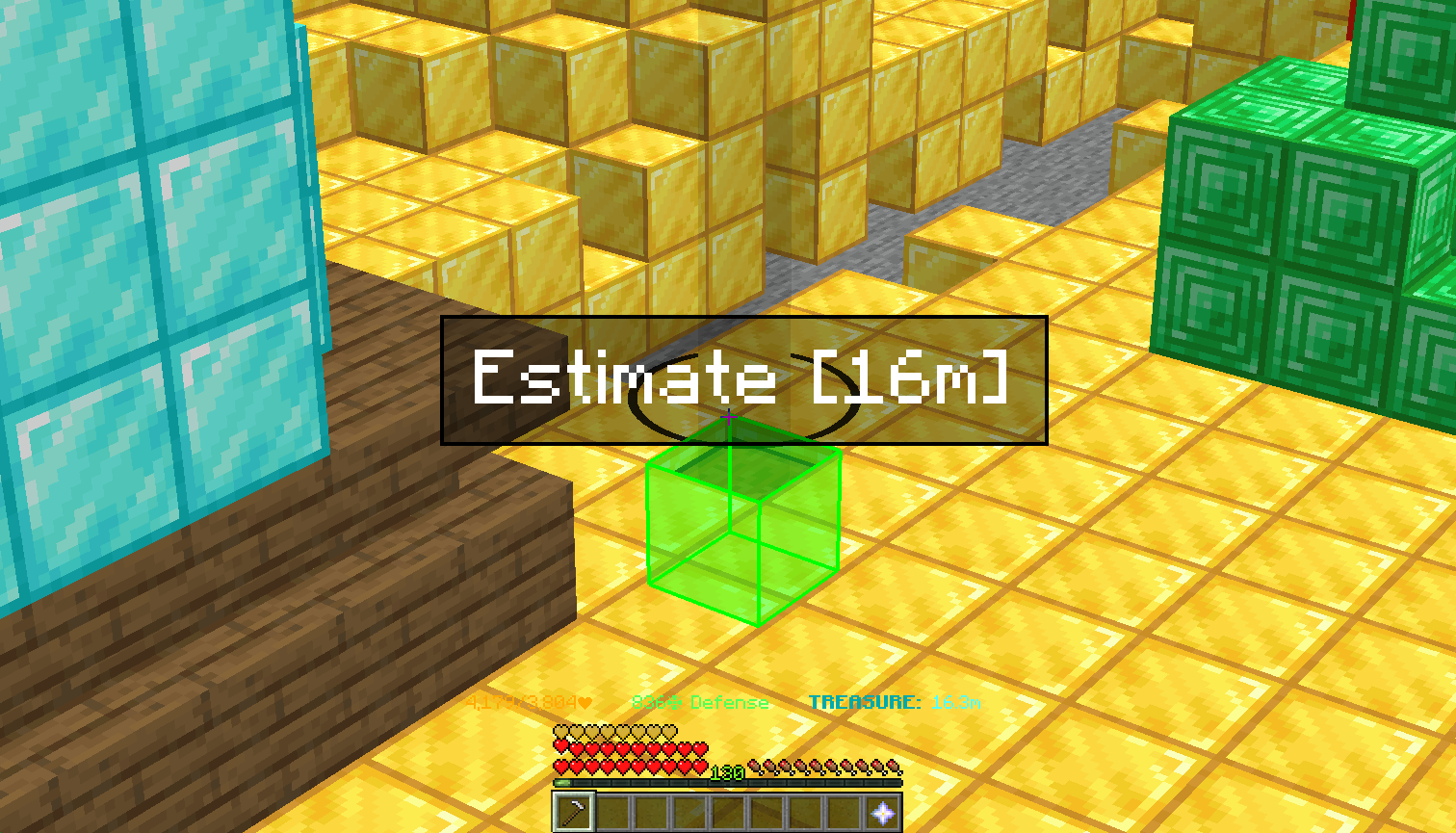 Metal Detector Solver for Hypixel Skyblock on Lunar Client