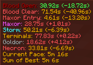 Dungeon Timer for Hypixel Skyblock on Lunar Client