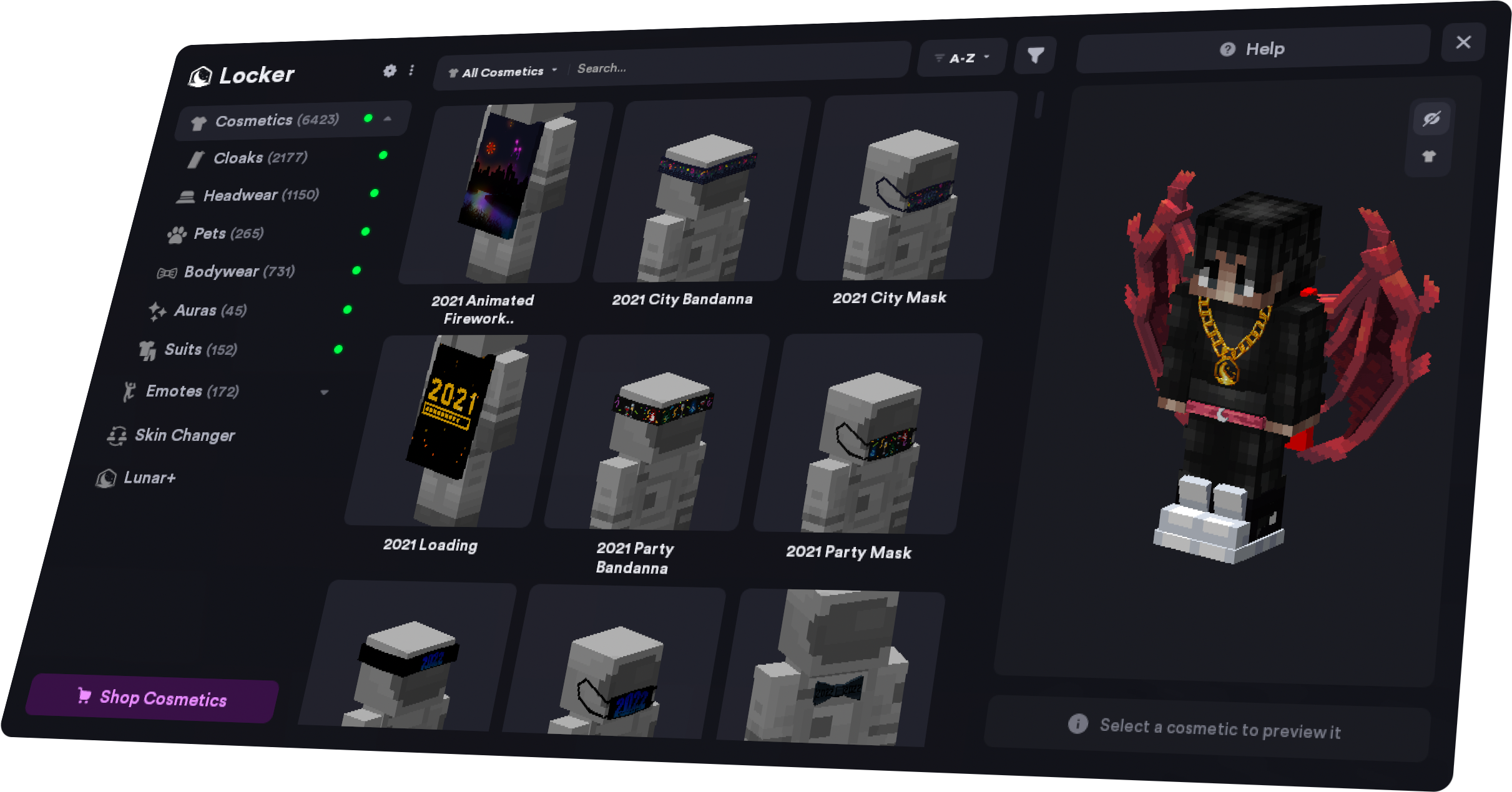 New Cosmetic Interface