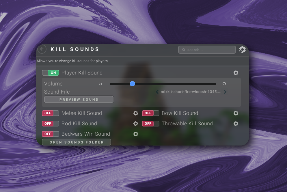 New Kill Sounds Mod on Lunar Client