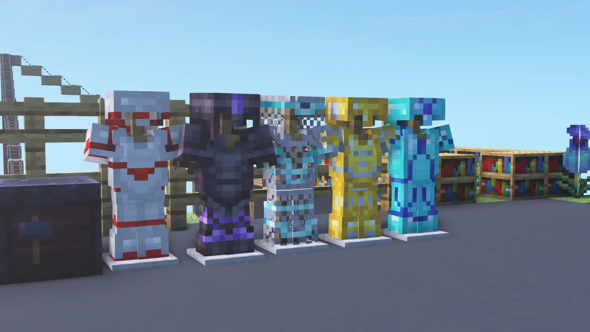 Armor Trims on Minecraft version 1.20