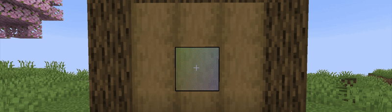 Placing a Spray on Lunar Client