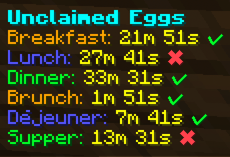 Hoppity's Egg Hunt for Hypixel Skyblock on Lunar Client