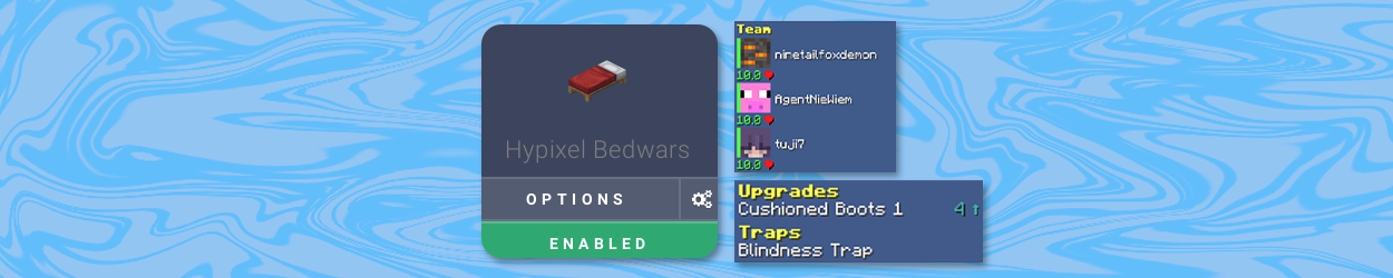 Updates to the Bedwars Mod on Lunar Client