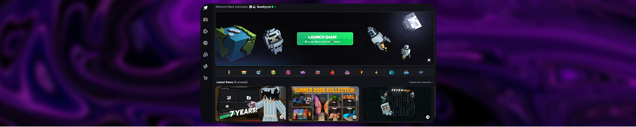 New Lunar Client Launcher layout changes