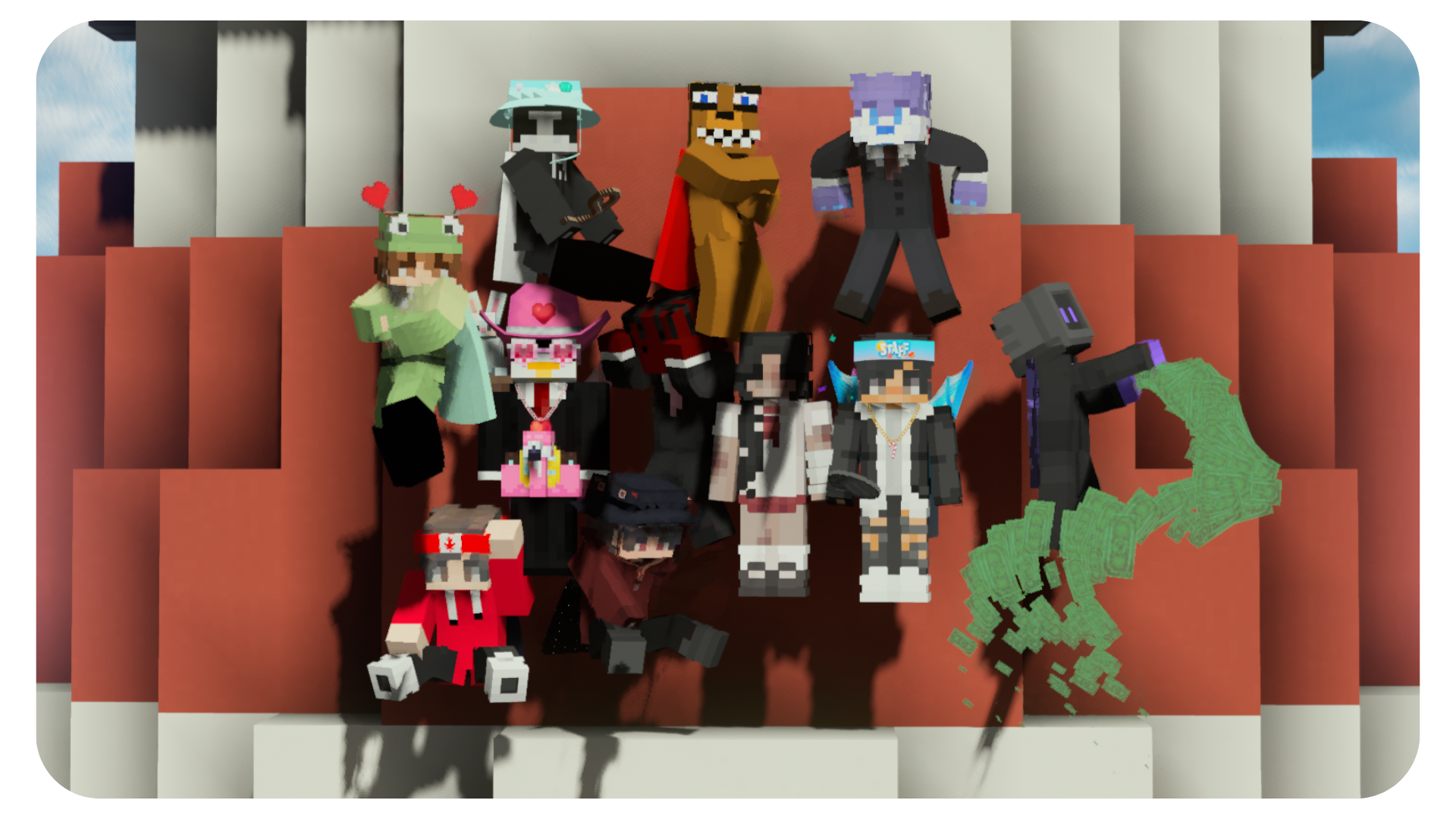 Screenshot of Lunar Client Staff Members