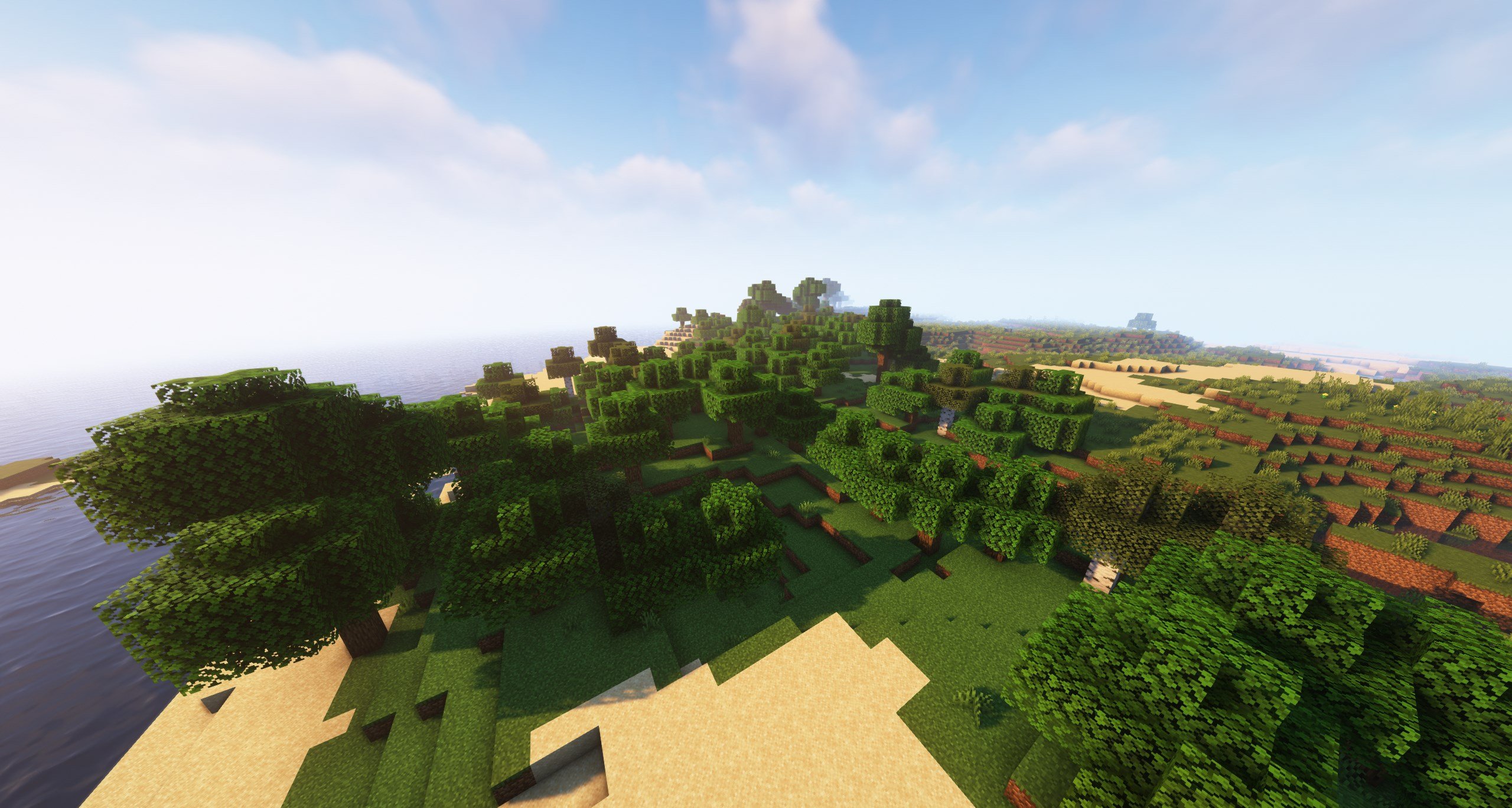 Dr Desten’s Minecraft Shaders v1.5.7 on Lunar Client