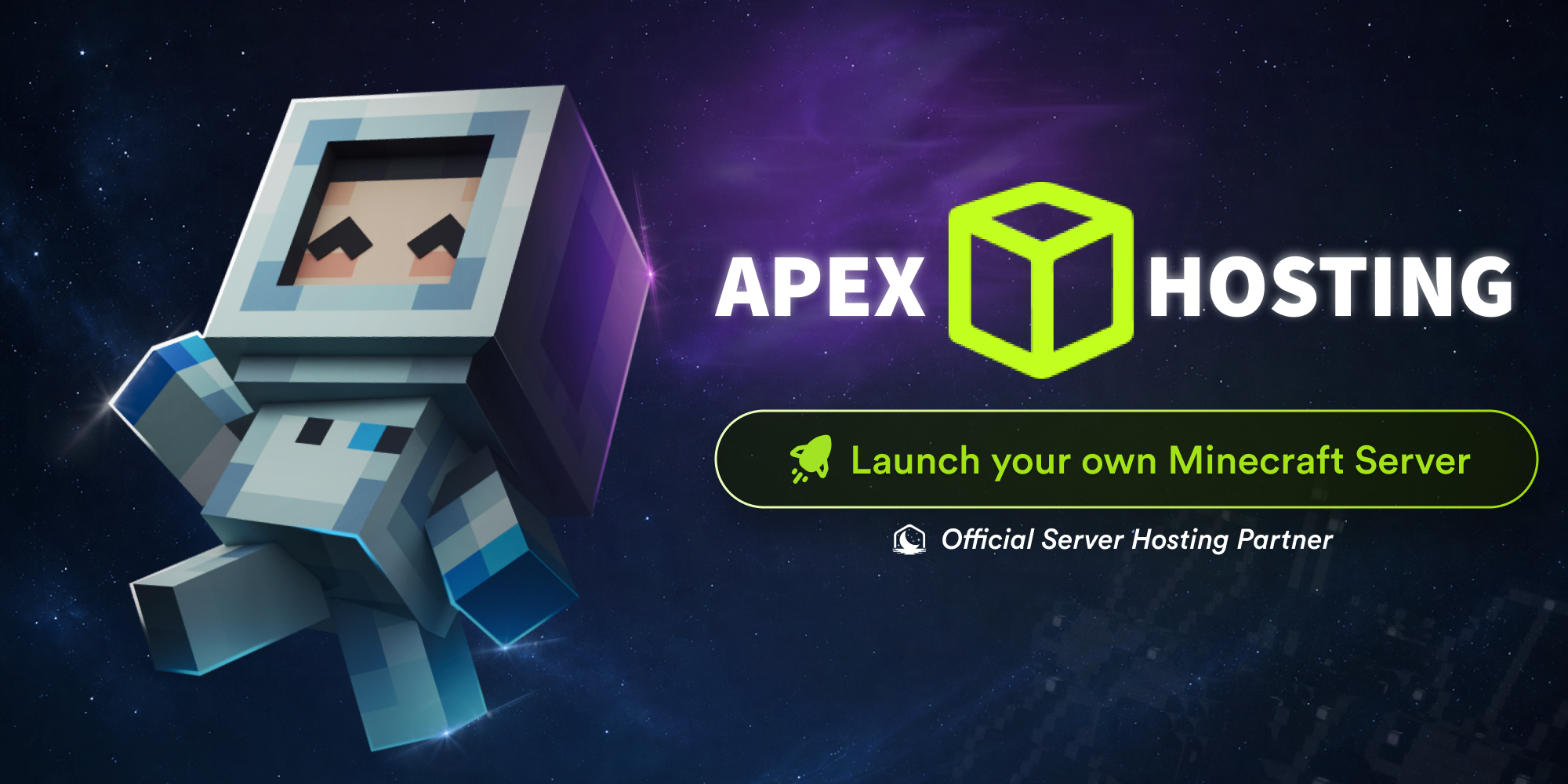 Apex Hosting is Lunar Client’s official server hosting partner