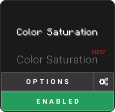 Color Saturation Mod