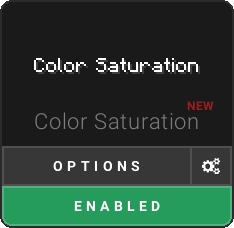 Color Saturation Mod