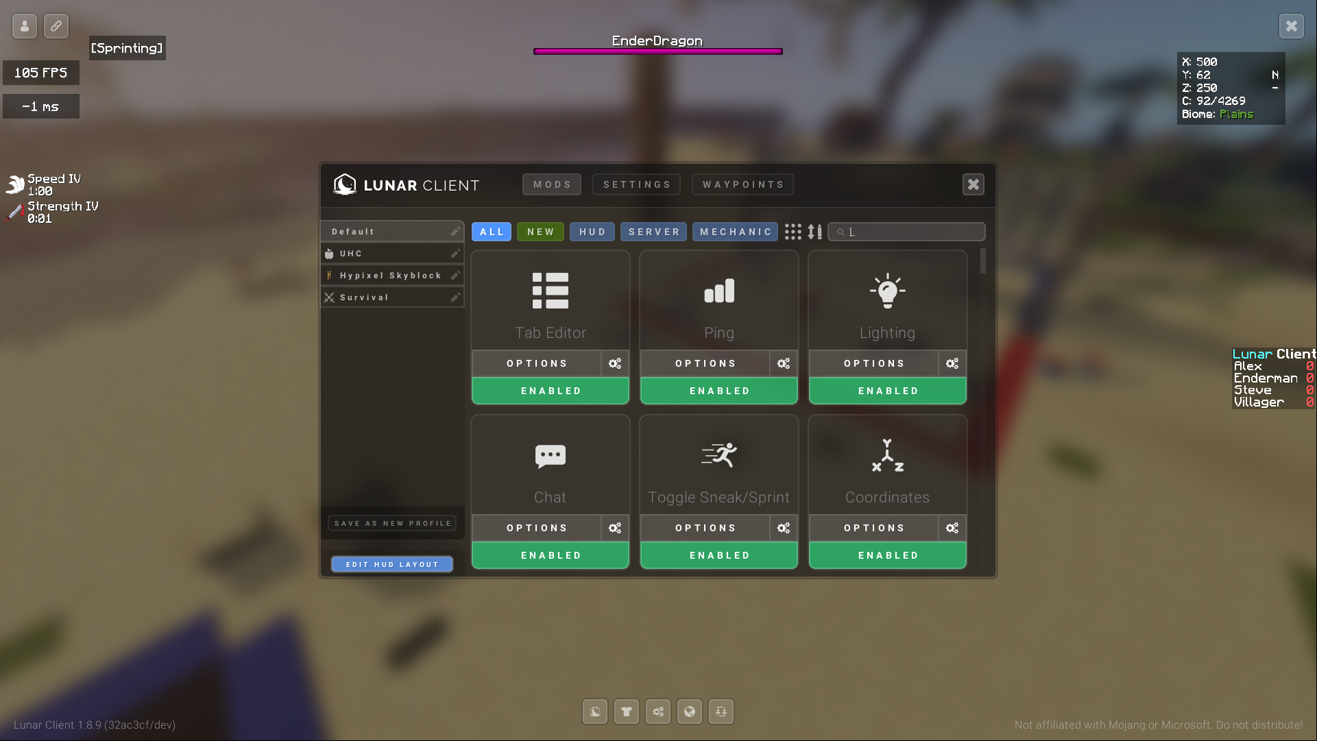 Getting Started With Lunar Client Lunar Client Getting Started With Lunar Client Lunar Client