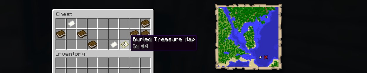 Buried Treasure Map in Minecraft