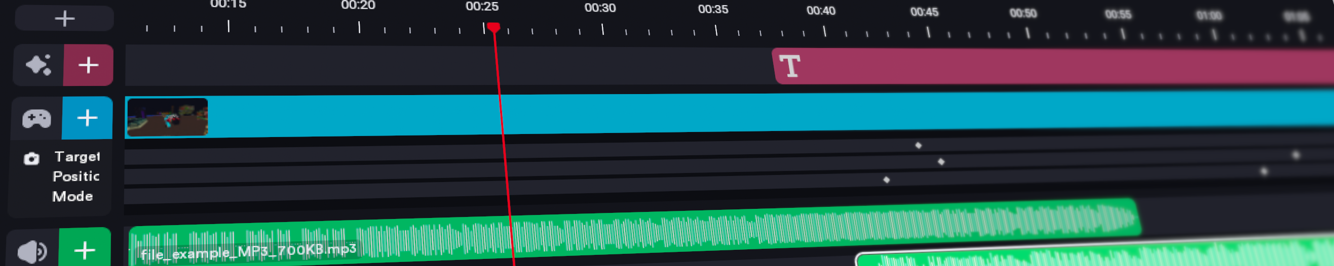 The timeline inside Lunar Client’s Rewind Editor