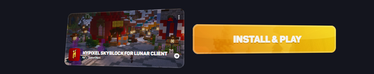 The Hypixel Skyblock Modpack for Lunar Client