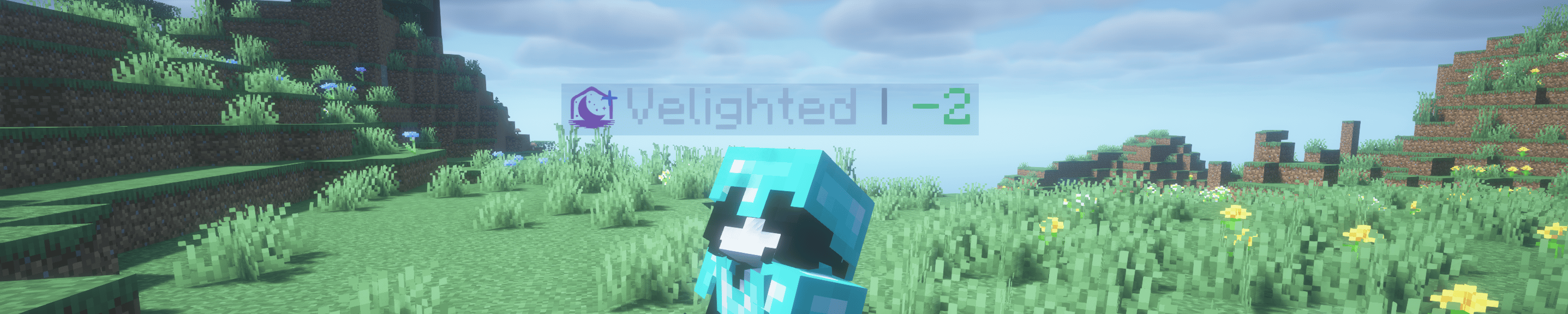 The Totem Counter on a nametag on Lunar Client